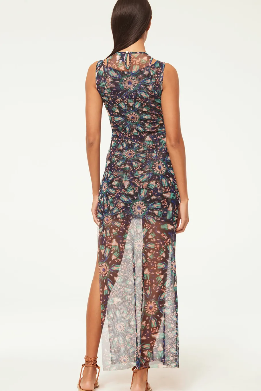 MISA Los Angeles Jersey & Mesh|Misa Classics>FERNANDA DRESS Indigoburst