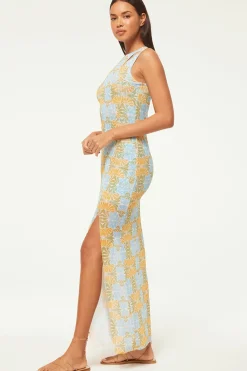MISA Los Angeles Jersey & Mesh|Misa Classics>FERNANDA DRESS Citrusslice