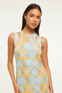 MISA Los Angeles Jersey & Mesh|Misa Classics>FERNANDA DRESS Citrusslice