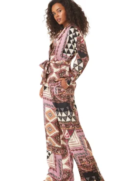 MISA Los Angeles Matching Sets|Pants>FILIPPA PANT Leonardopatchwork
