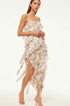 MISA Los Angeles Wedding Guest|Honeymoon>FLORENCE DRESS Whitesagebotanicamix