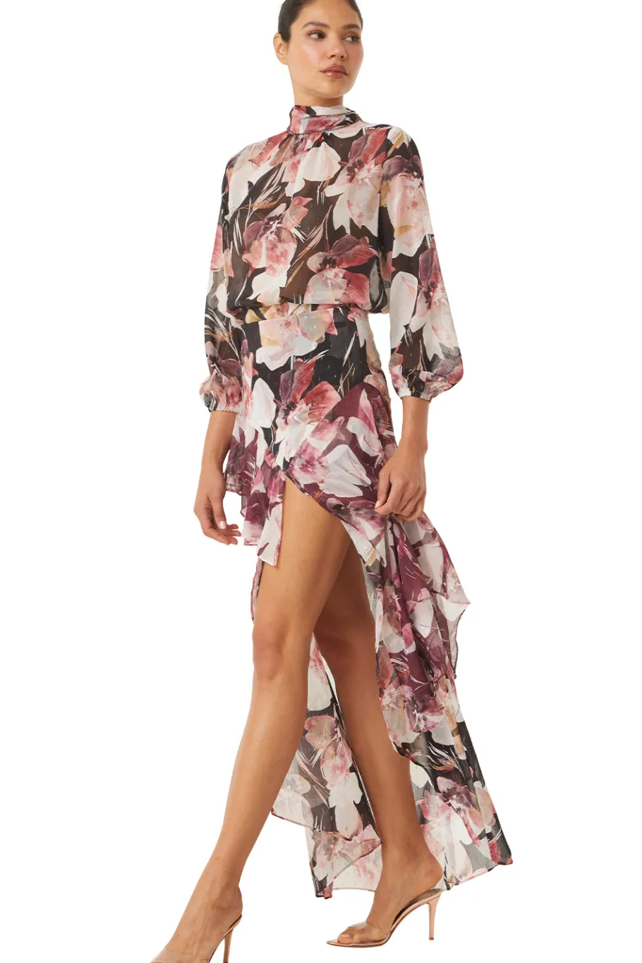 MISA Los Angeles Wedding Guest|Matching Sets>FRANCA SKIRT Floratropicalmix