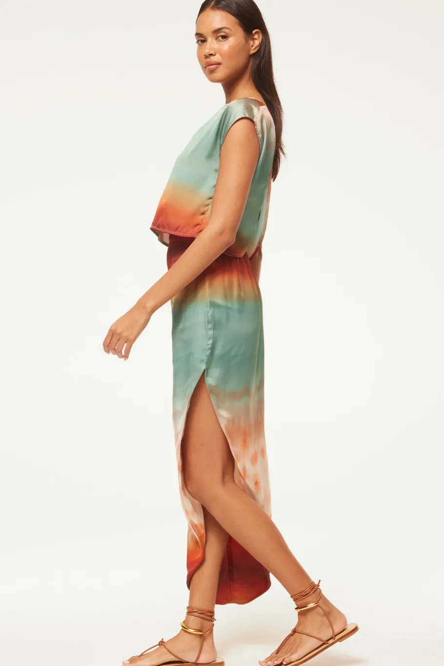 MISA Los Angeles Matching Sets|Skirts & Shorts>FRANKA SKIRT Carnelianombre