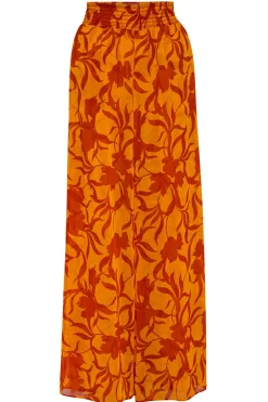 MISA Los Angeles Honeymoon|Pants>FREDA PANT Atlasfloralpersimmon