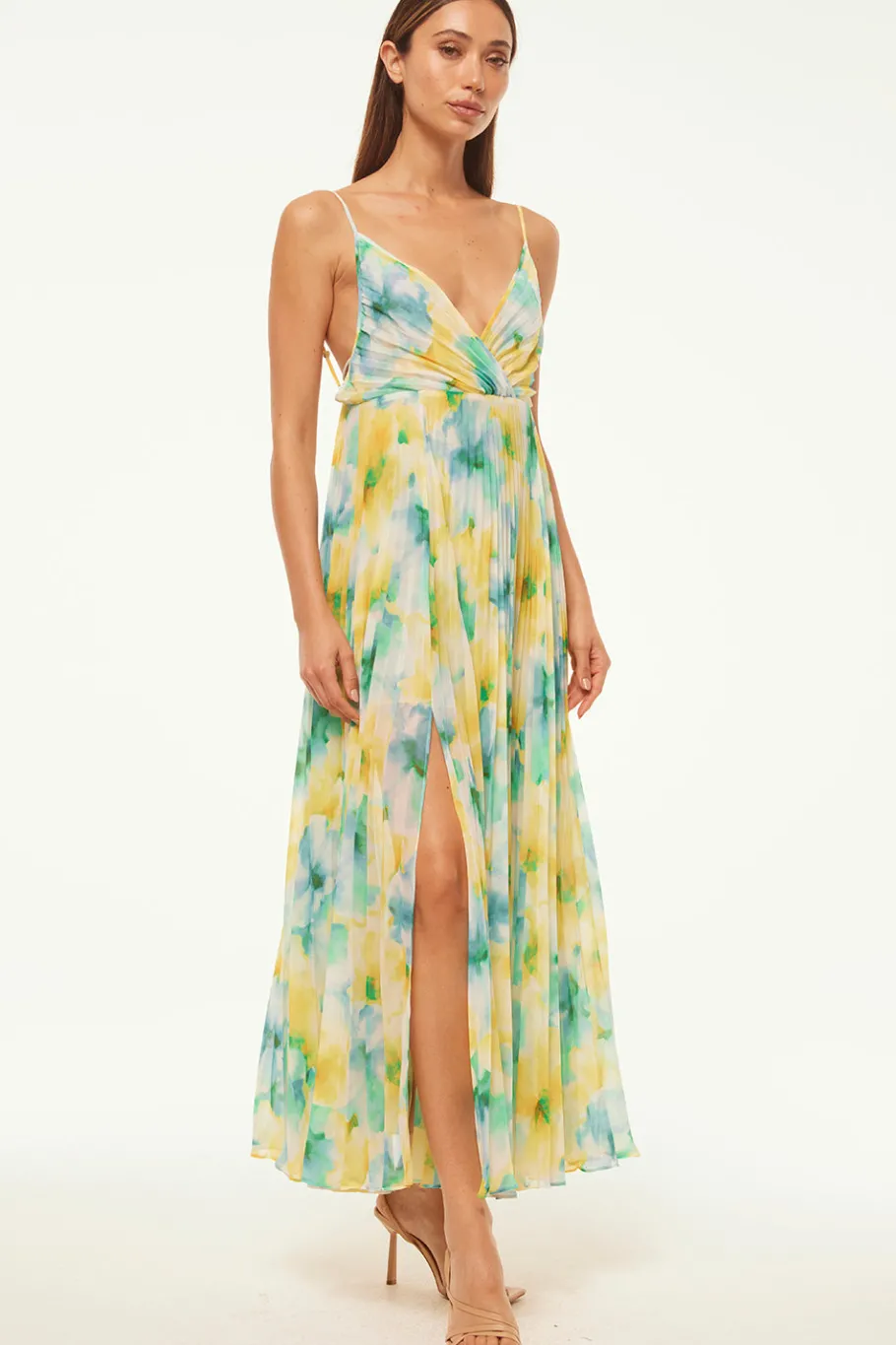 MISA Los Angeles Wedding Guest|Engagement Party>GALETA DRESS Citronwatercolor