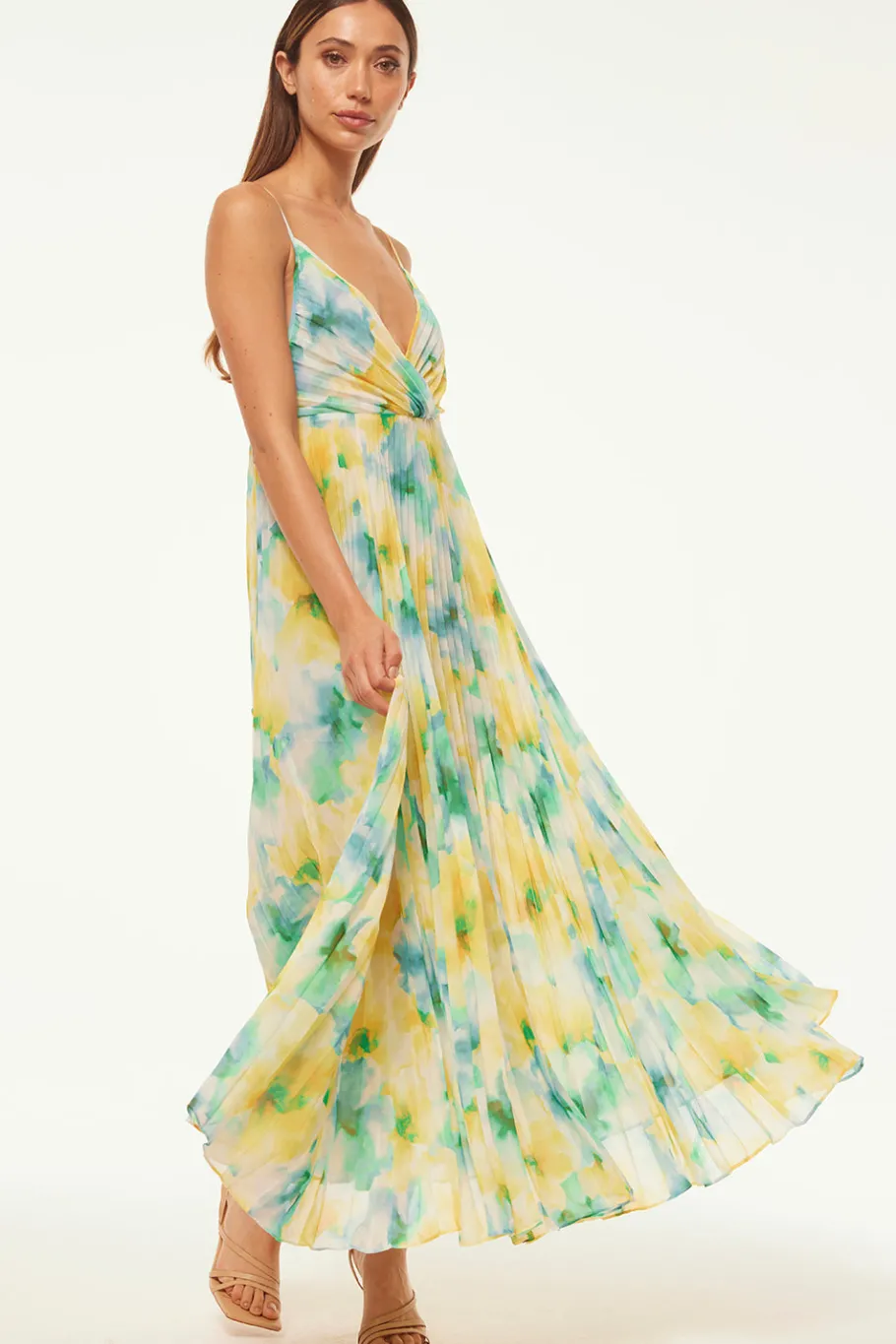 MISA Los Angeles Wedding Guest|Engagement Party>GALETA DRESS Citronwatercolor
