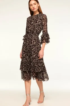 MISA Los Angeles Wedding Guest|Midi>GORDANA DRESS Polkadotsmall