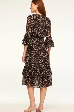 MISA Los Angeles Wedding Guest|Midi>GORDANA DRESS Polkadotsmall