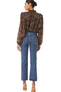MISA Los Angeles Tops>HELENA TOP Spartinapaisley