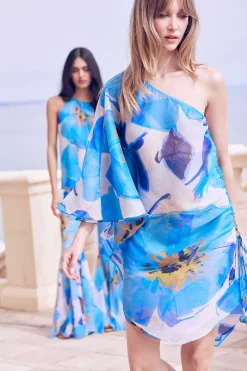 MISA Los Angeles Wedding Guest|Honeymoon>HERA DRESS Bluepoppy
