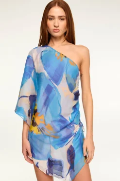 MISA Los Angeles Wedding Guest|Honeymoon>HERA DRESS Bluepoppy