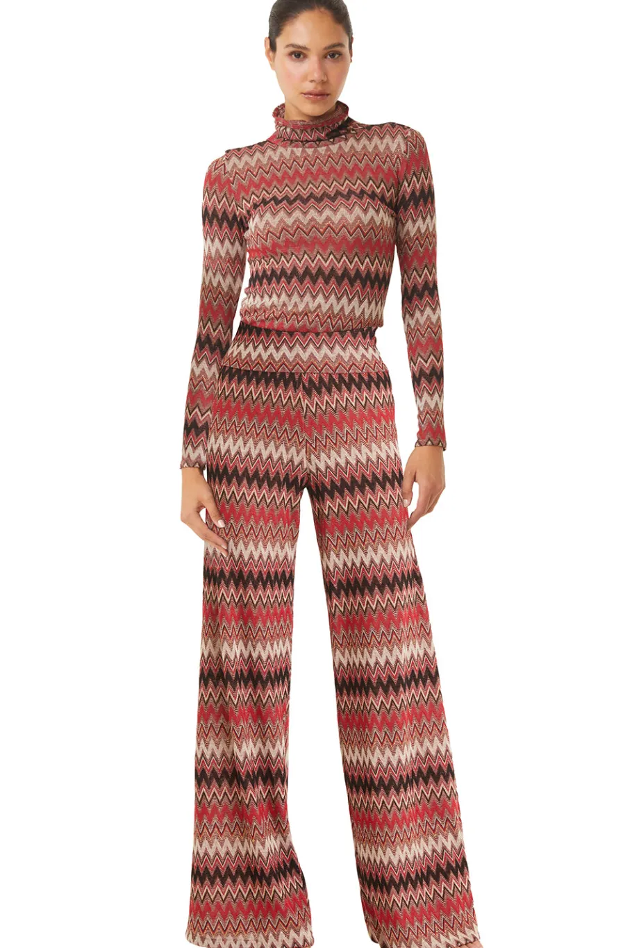 MISA Los Angeles Knits|Matching Sets>ILANIT PANT Winterchevron