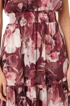 MISA Los Angeles Wedding Guest|Misa Classics>ILARIA DRESS Floratropicalmix