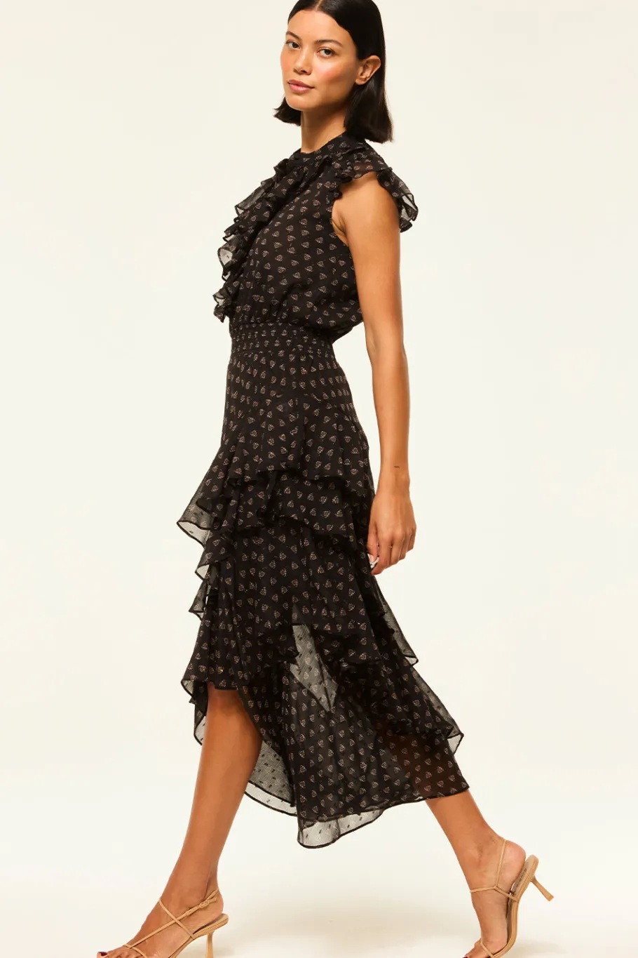 MISA Los Angeles Wedding Guest|Misa Classics>ILYSA DRESS Blacklapiseye