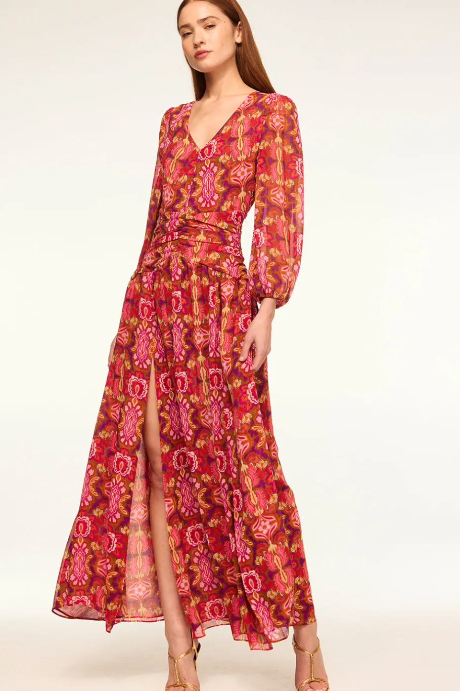 MISA Los Angeles Wedding Guest|Long-sleeve>IMELDA DRESS Chicnostalgicchiffon