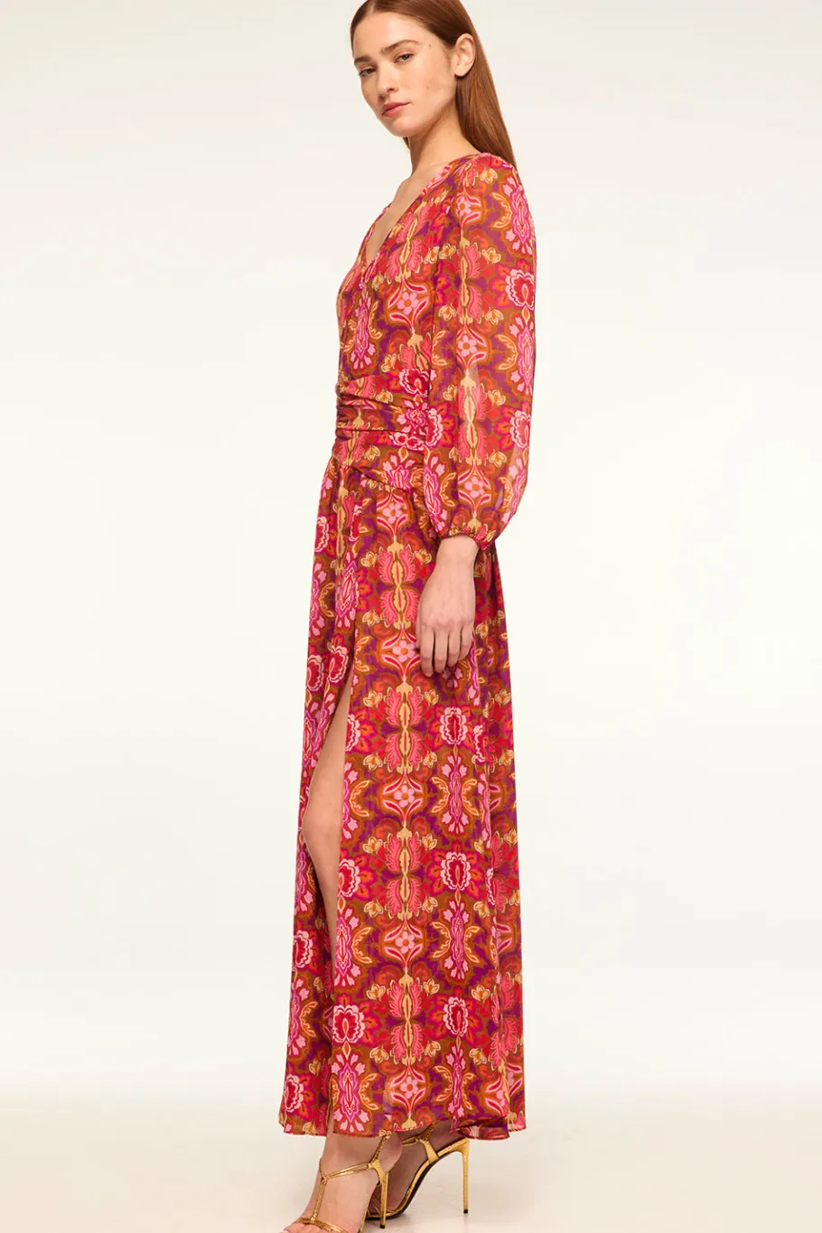 MISA Los Angeles Wedding Guest|Long-sleeve>IMELDA DRESS Chicnostalgicchiffon
