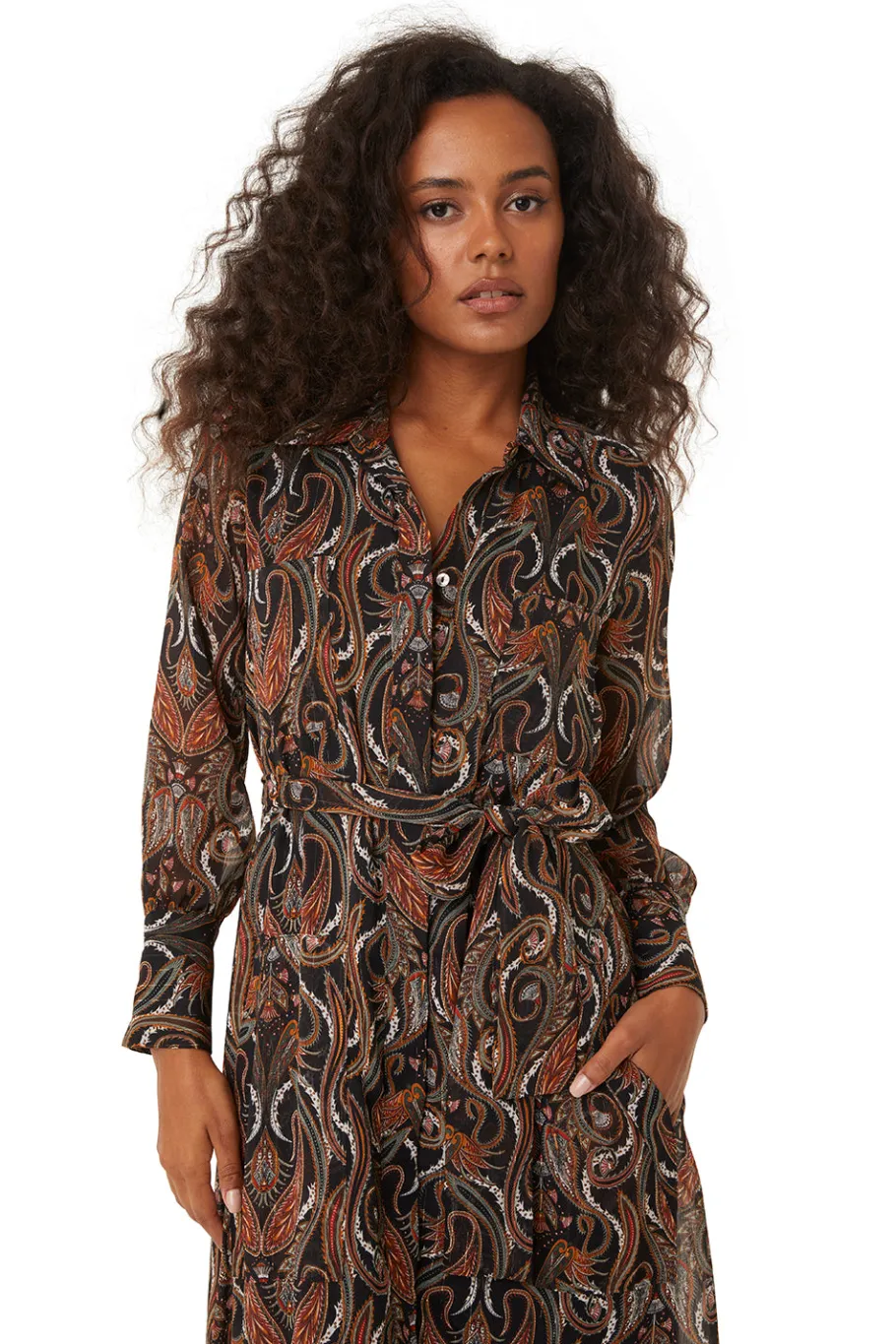 MISA Los Angeles Wedding Guest|Long-sleeve>INES DRESS Spartinapaisley
