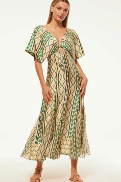 MISA Los Angeles Maxi|Dresses>IRENA DRESS Limoncellogeomix