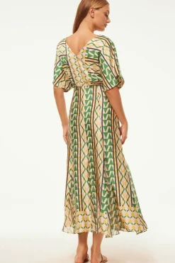 MISA Los Angeles Maxi|Dresses>IRENA DRESS Limoncellogeomix