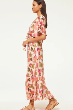 MISA Los Angeles Maxi|Dresses>IRENA DRESS Sonoranfloramix