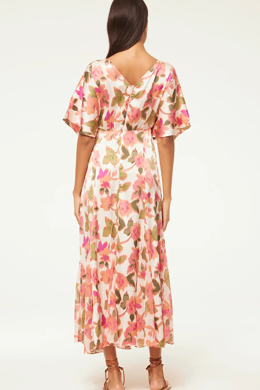 MISA Los Angeles Maxi|Dresses>IRENA DRESS Sonoranfloramix