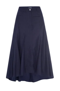 MISA Los Angeles Matching Sets|Skirts & Shorts>JANET SKIRT Navylinen