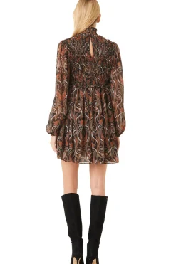 MISA Los Angeles Wedding Guest|Long-sleeve>JESSA DRESS Spartinapaisley
