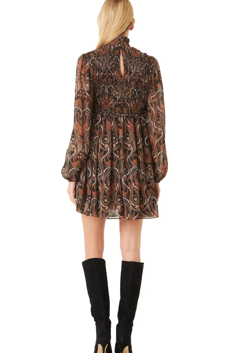 MISA Los Angeles Wedding Guest|Long-sleeve>JESSA DRESS Spartinapaisley
