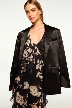 MISA Los Angeles Tops|Jackets>JOANNE BLAZER Black
