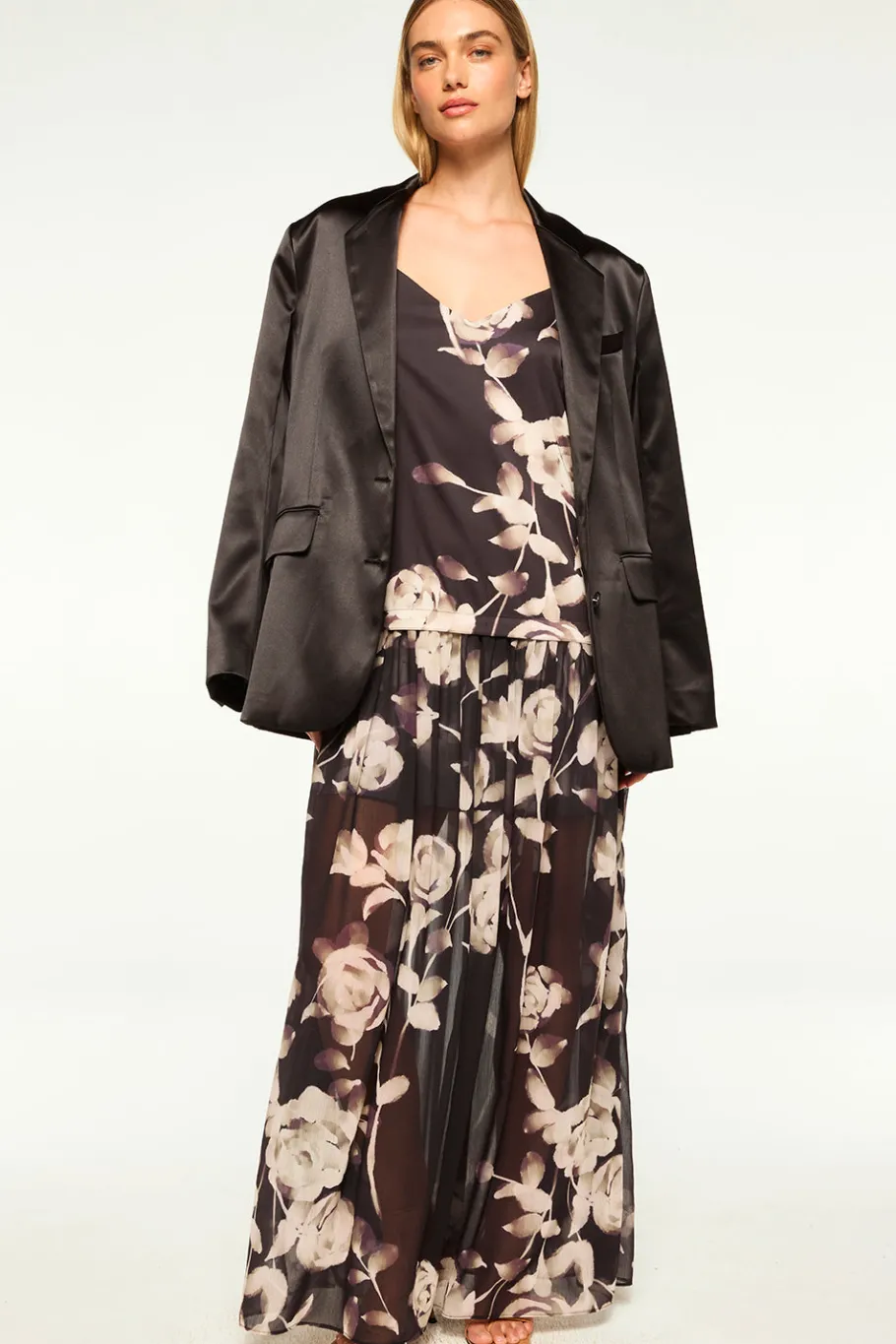 MISA Los Angeles Tops|Jackets>JOANNE BLAZER Black