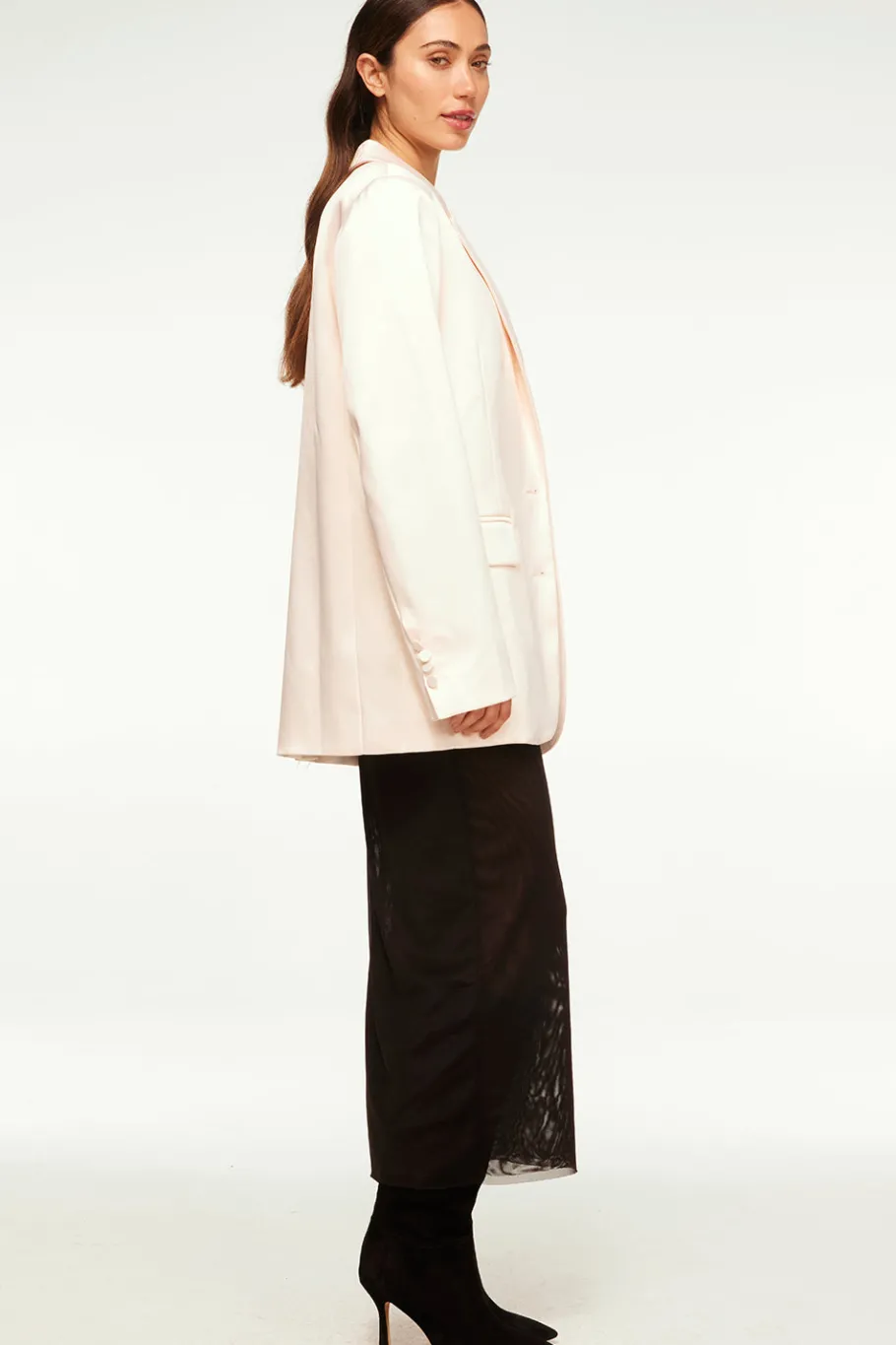 MISA Los Angeles Jackets|Tops>JOANNE BLAZER Ivory