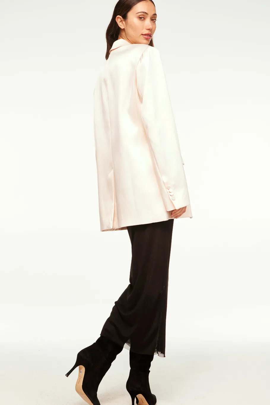 MISA Los Angeles Jackets|Tops>JOANNE BLAZER Ivory