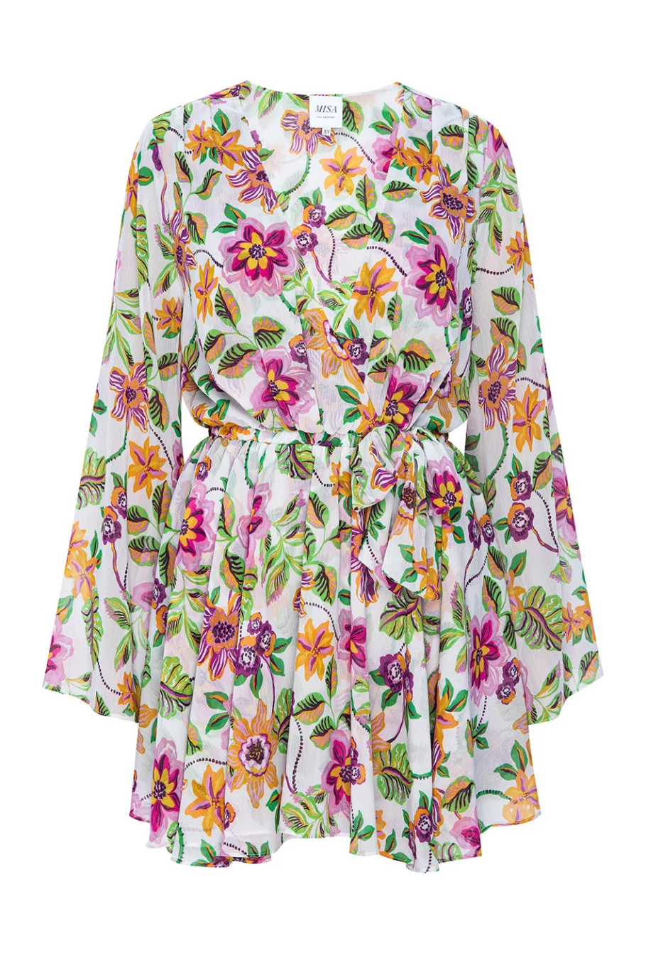 MISA Los Angeles Wedding Guest|Honeymoon>KAIA DRESS Floraexoticachiffon