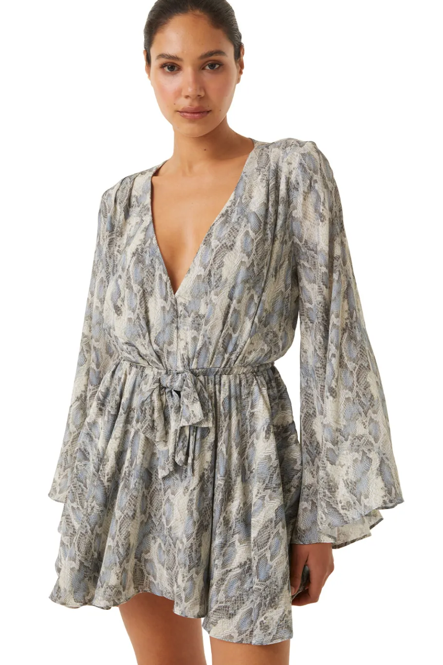 MISA Los Angeles Honeymoon|Long-sleeve>KAIA DRESS Springpython