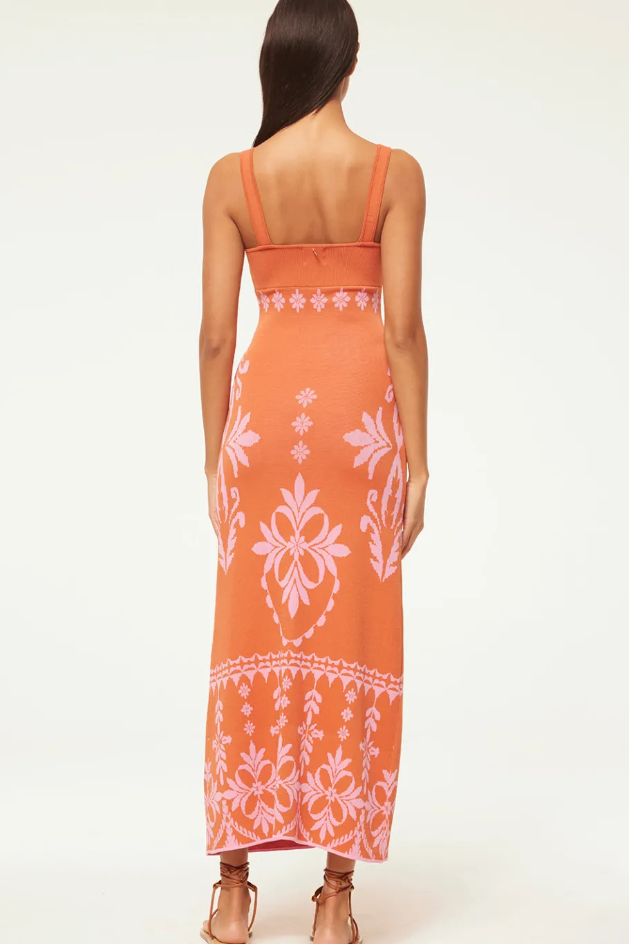 MISA Los Angeles Wedding Guest|Knit>KALIL DRESS Pinkflorasantiago