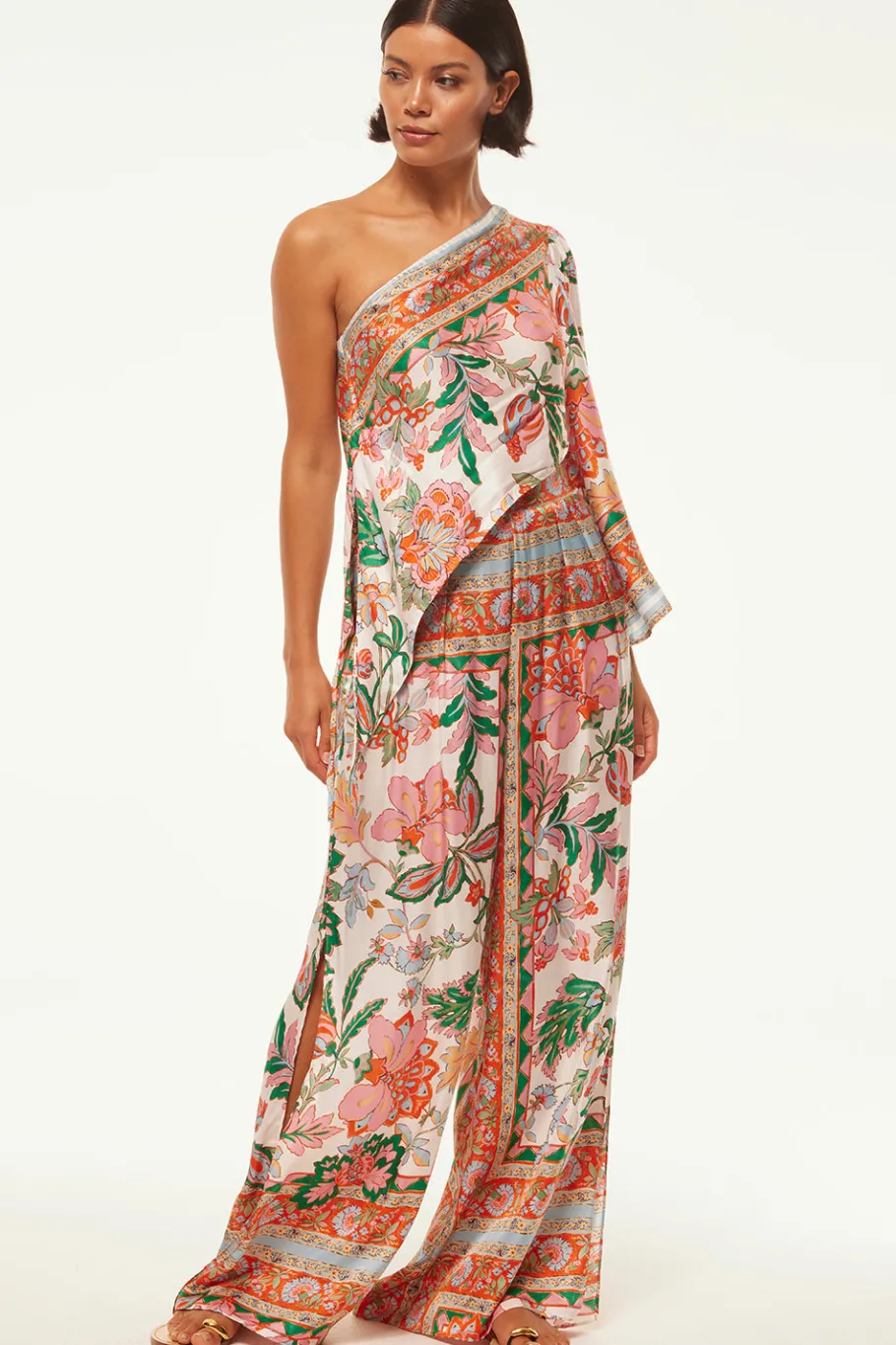MISA Los Angeles Honeymoon|Matching Sets>KASPIA TOP Casablancabordermix