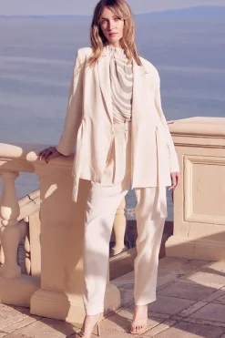 MISA Los Angeles Jackets|Tops>KELSEY JACKET Ivory