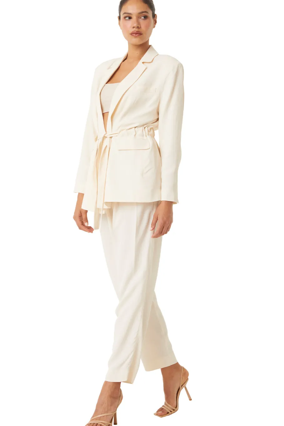 MISA Los Angeles Jackets|Tops>KELSEY JACKET Ivory