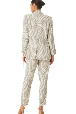 MISA Los Angeles Matching Sets|Jackets>KELSEY JACKET Abstractzebra