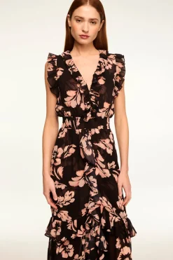 MISA Los Angeles Wedding Guest|Misa Classics>KIDADA DRESS Auricflora