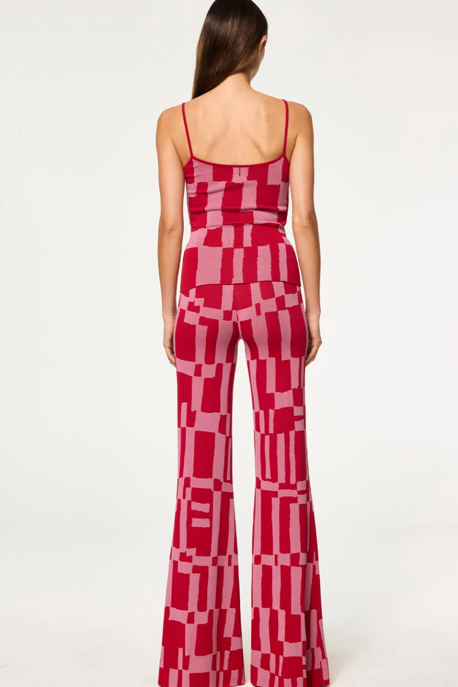 MISA Los Angeles Knits|Matching Sets>KOA PANT Pinku0026red