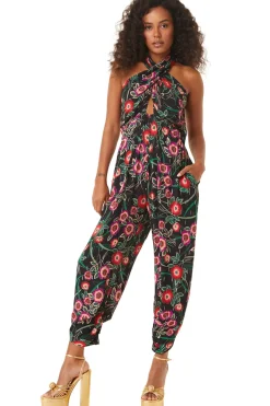 MISA Los Angeles Jumpsuits & Rompers|Jumpsuits & Rompers>KORA JUMPSUIT Anemoneawe
