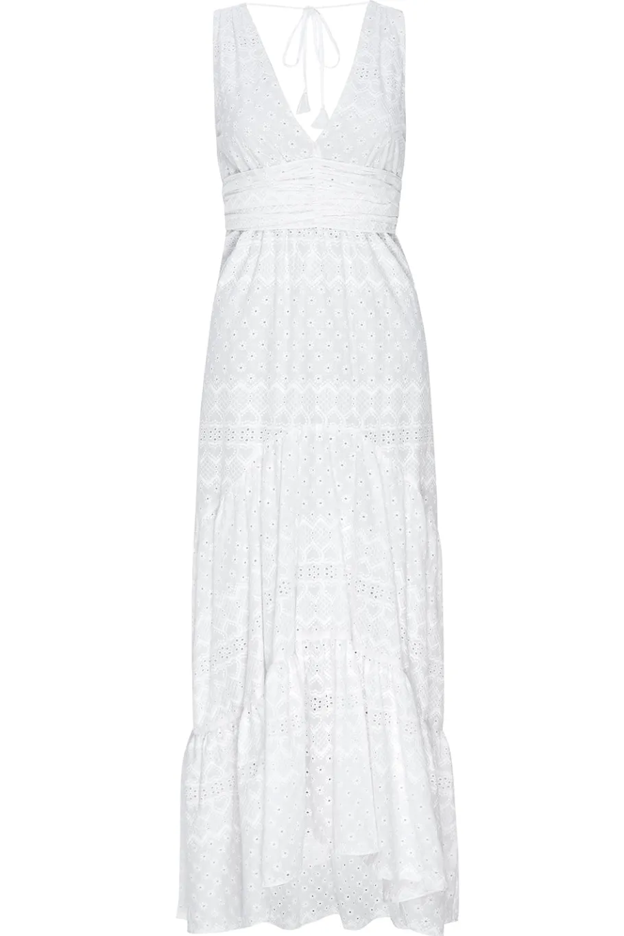 MISA Los Angeles Honeymoon|Engagement Party>KSENIA DRESS Whiteeyelet