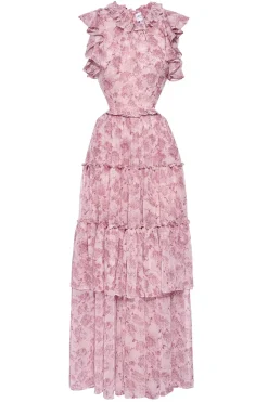 MISA Los Angeles Honeymoon|Shower>LANA DRESS Pinkverdana
