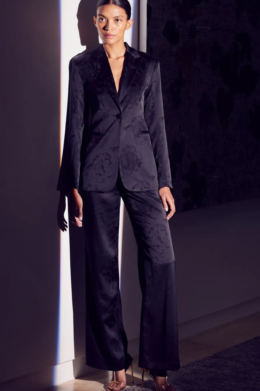 MISA Los Angeles Matching Sets|Jackets>LAUREN BLAZER Blackjacquard
