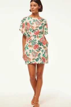 MISA Los Angeles Honeymoon|Mini>LAYLA DRESS Malikapaisleyfloral
