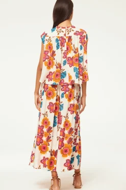MISA Los Angeles Matching Sets|Skirts & Shorts>LIMOR SKIRT Floramarbella