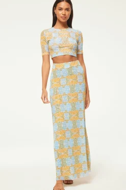 MISA Los Angeles Matching Sets|Jersey & Mesh>LOVE TOP Citrusslice