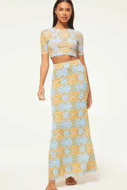 MISA Los Angeles Matching Sets|Jersey & Mesh>LOVE TOP Citrusslice