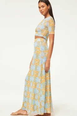 MISA Los Angeles Matching Sets|Jersey & Mesh>LOVE TOP Citrusslice